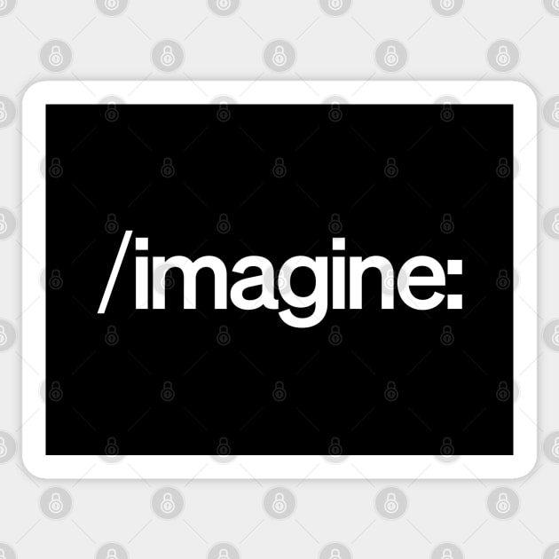 /imagine: Sticker by Monographis